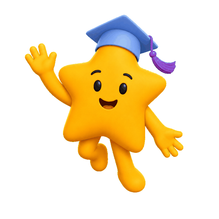 Echo the pitchMe star in a graduation cap